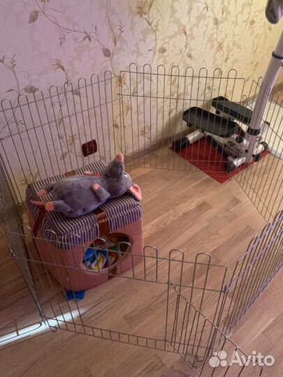 Вольер манеж для собак 6 секций высота 64,9 см