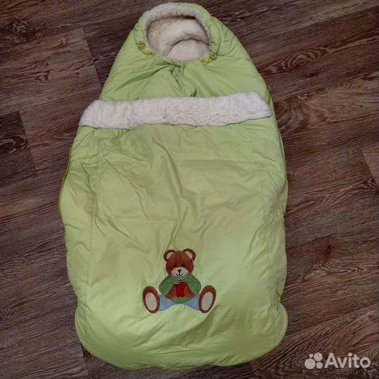 Конверт-одеяло меховой