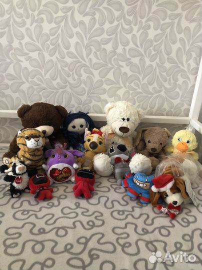 Мягкие игрушки пакетом