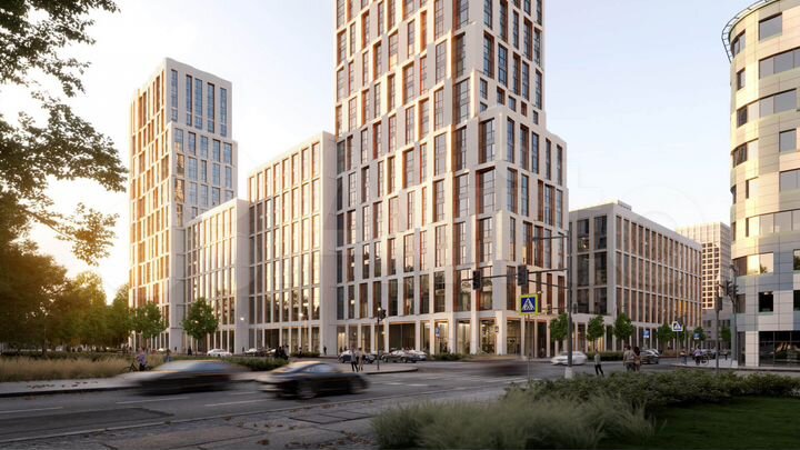 2-к. квартира, 71 м², 17/23 эт.