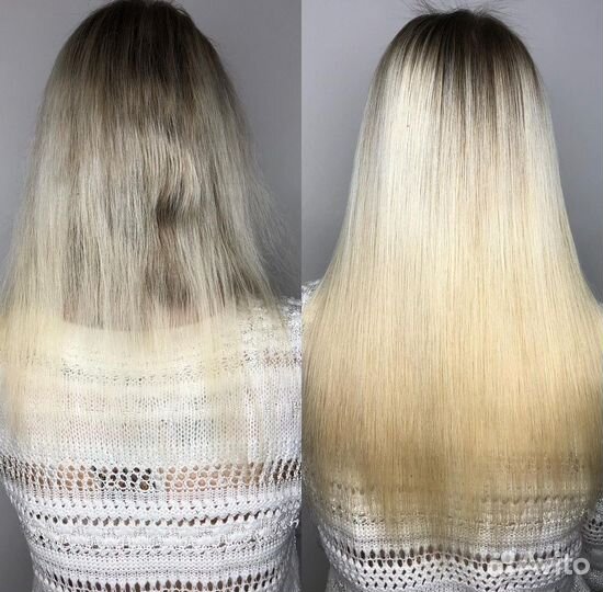 Наращивание натуральных волос