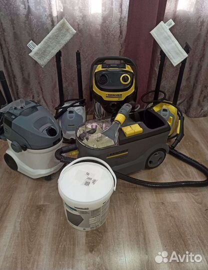 Аренда моющего пылесоса karcher