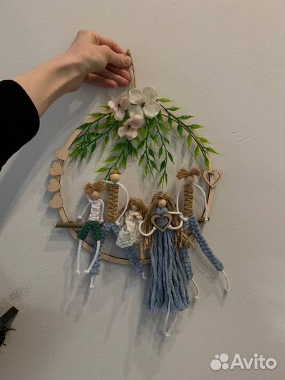 Макраме семья на заказ