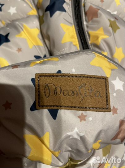 Зимний конверт в коляску mansita