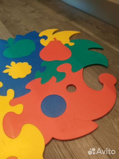 Коврик пазл развивающий ёжик Тедико