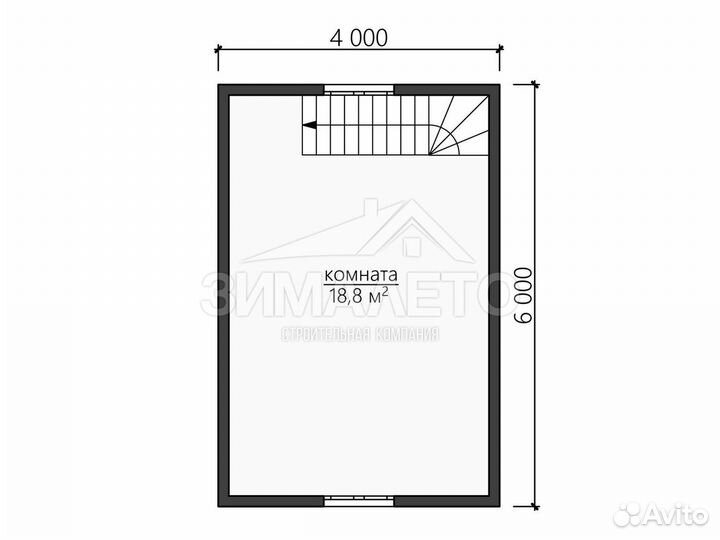 Каркасная баня под ключ