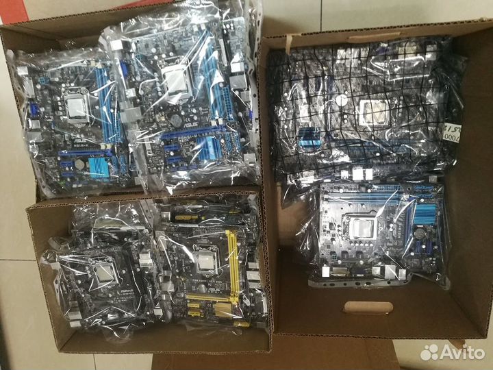 Материнская плата H81 с процессором