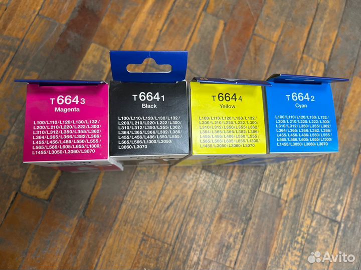 Набор чернил epson