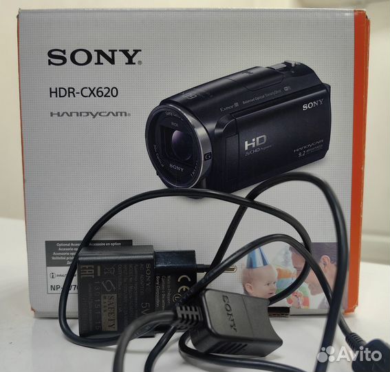 Видеокамера Sony HDR-CX620