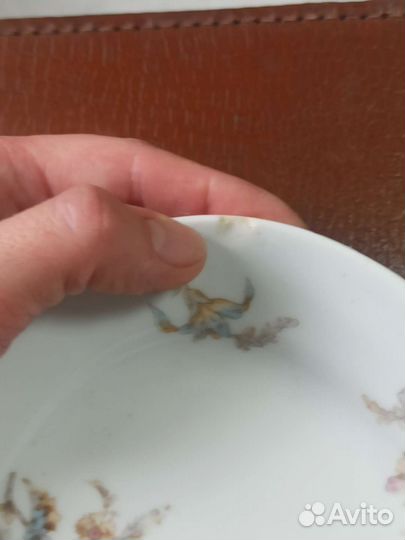 Блюдо антикварное Кузнецов старинное