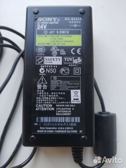 Блок питания Sony 24в 2.2А