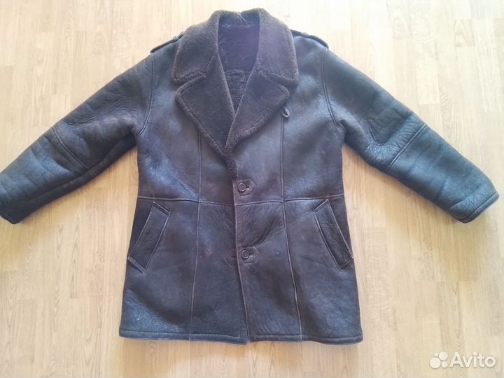 Дубленка натуральная мужская 50 размер