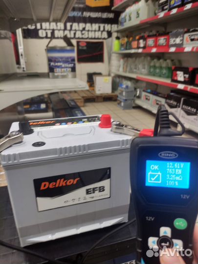 Аккумулятор Delkor EFB 70 Ah