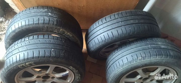 Колеса, диски, шины r 14 летние