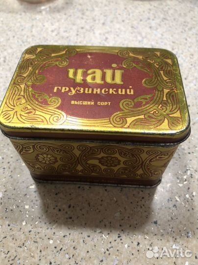 Жестяные баночки СССР и др