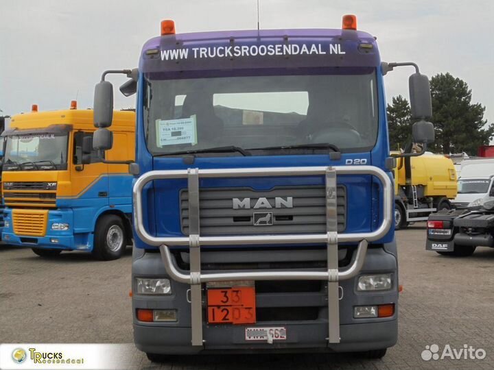 Разбираем европейский грузовик MAN, TGA 2000-2008