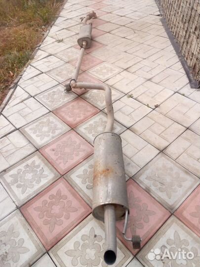 Глушитель Фольксваген Поло VW Polo (Sed RUS) 2011