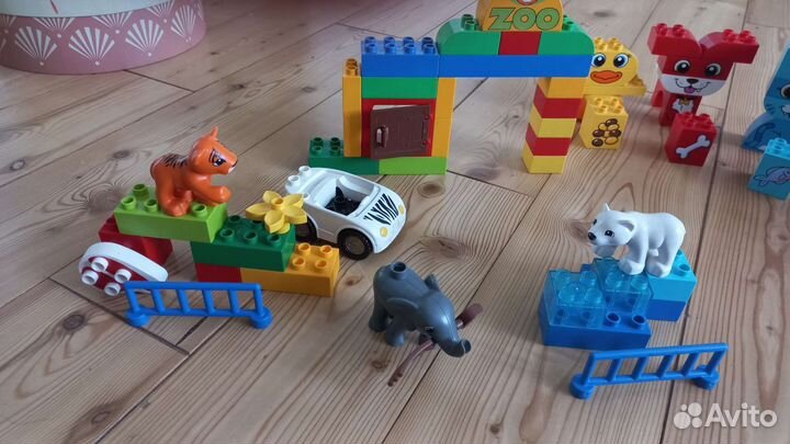 Lego дупло много наборов пакетом