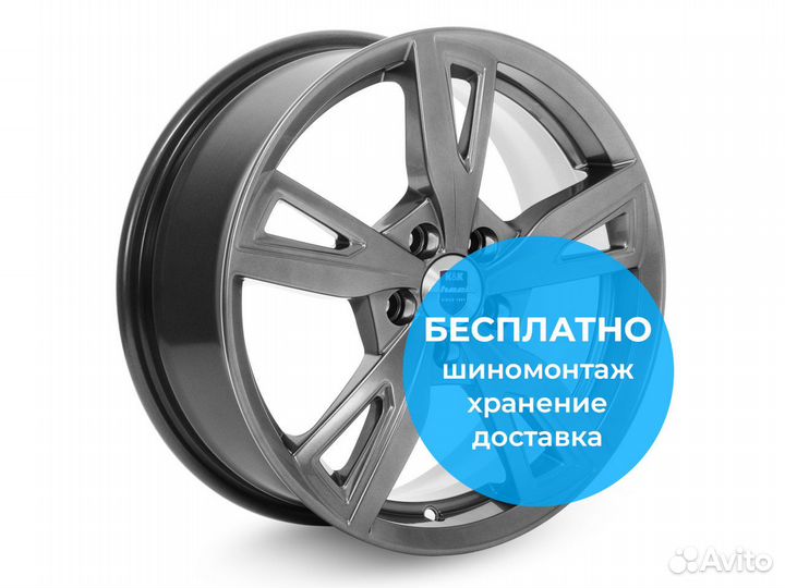 R16 5x108 6,5J ET45 D67,1 К&К Фишт (кс690) Дарк пл