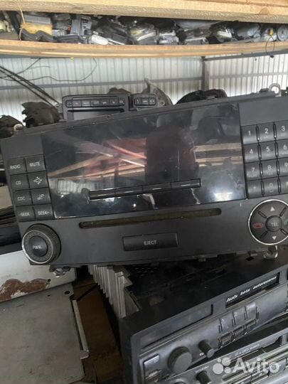 Мерседес clk w209 рест магнитофон