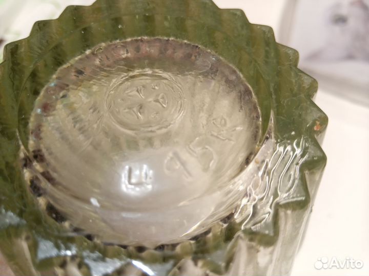 Ваза цветное стекло, пивной стакан СССР