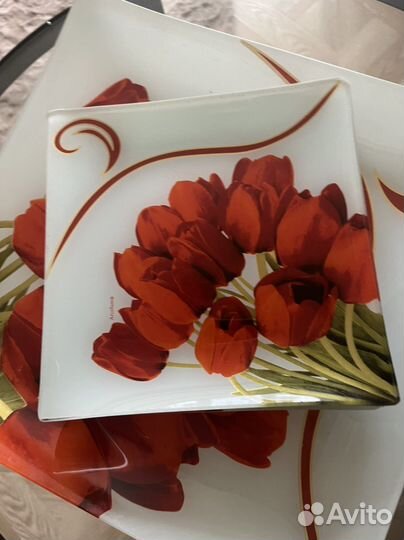 6 тарелок 1 блюдо