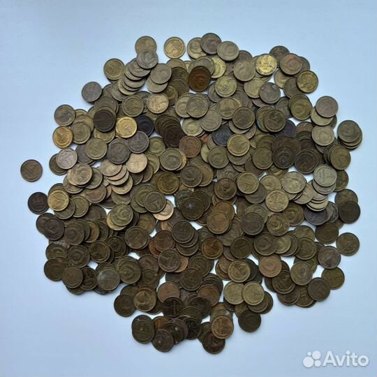 Монета 1 копейка СССР (разные года)