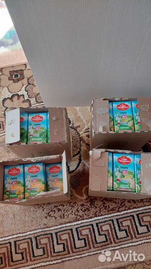 Пюре детское сады придонья