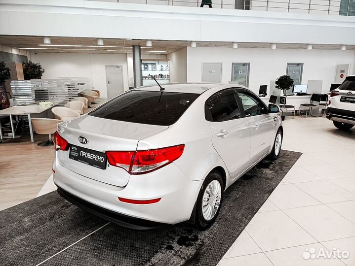 Kia Rio 1.4 МТ, 2016, 106 867 км