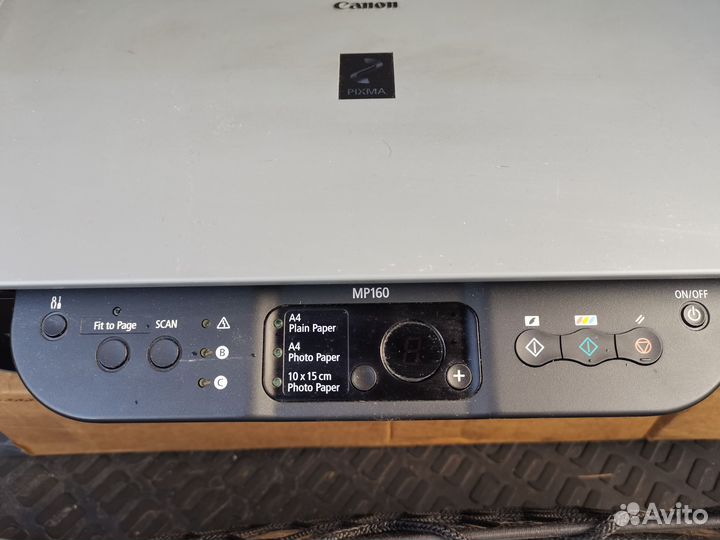 Принтер сканер копир Canon Pixma mp160