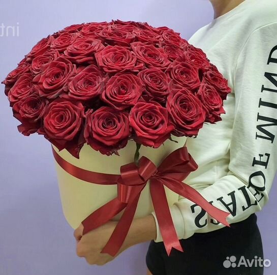 101 роза 51 роза Цветы