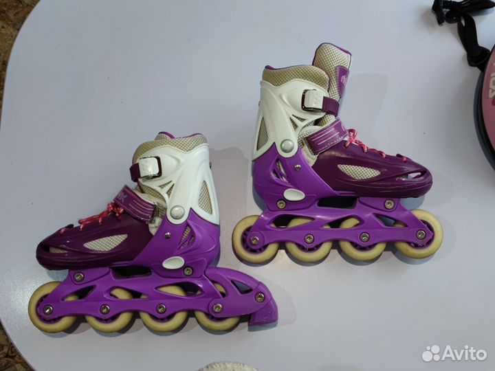 Детские ролики и защита