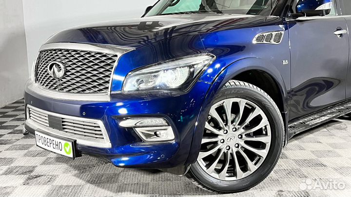 Infiniti QX80 5.6 AT, 2015, 184 537 км