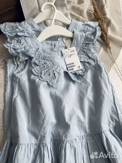 Платье для девочки hm 80, 92
