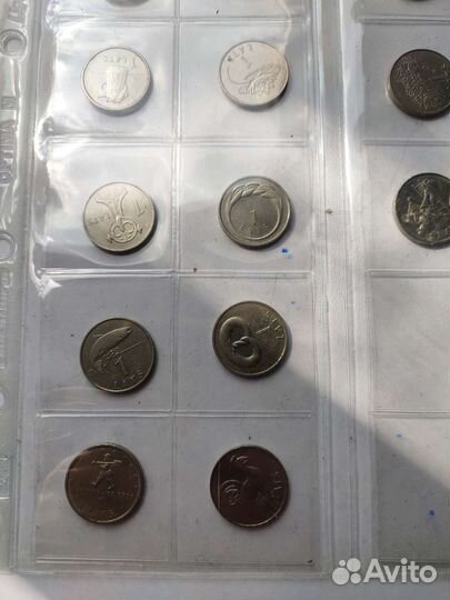 Монеты Латвии. 1 лат