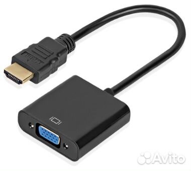 Адаптер конвертер с hdmi на VGA. Переходники с DVI