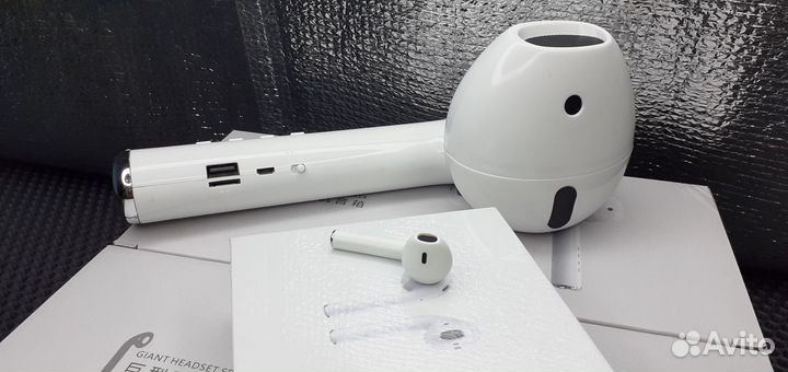 Королевский наушник Airpods Колонка блютуз Радио