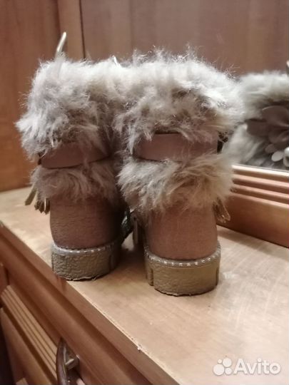 Сапоги для девочки 21 размер