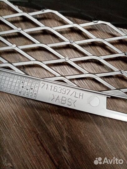 Решетка в бампер левая Bmw X5 E53 3.0D M57 2003