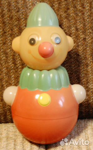 Неваляшка кукла игрушка.ссср