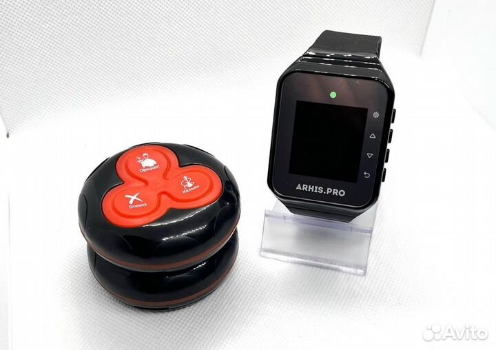 Беспроводная система вызова: кнопка и пейджер