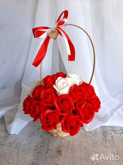 Букет из пенных роз