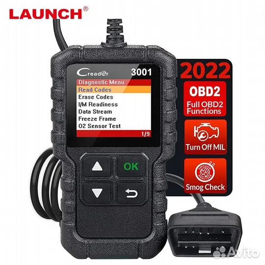 Автосканер для диагностики автомобиля X431 CR3001