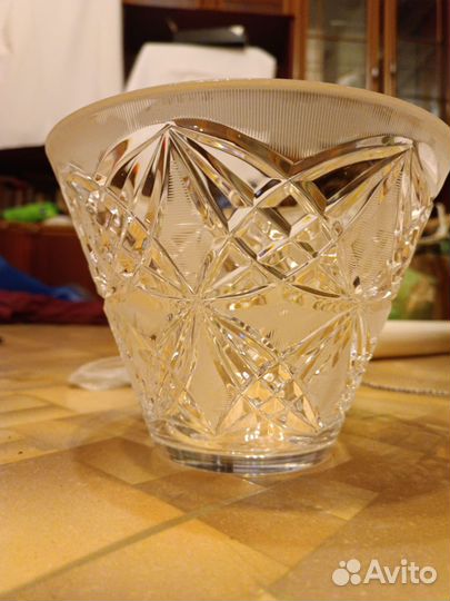 Хрустальная посуда бу
