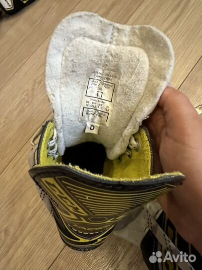 Коньки хоккейные ссм