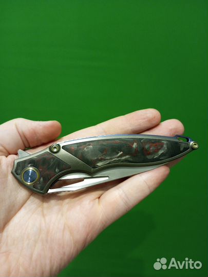 Нож складной Rikeknife 1902 red