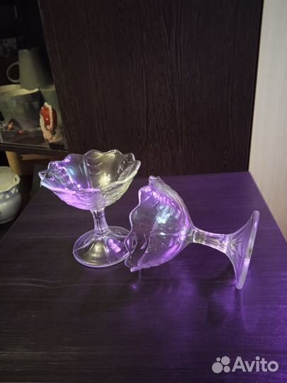 Конфетница - креманка. СССР. Стекло. Неман