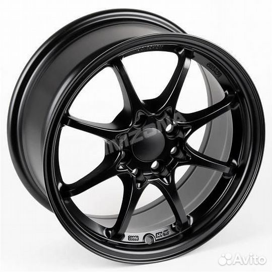 Литой диск rays R15 4x100/4x114.3. Примерка колес