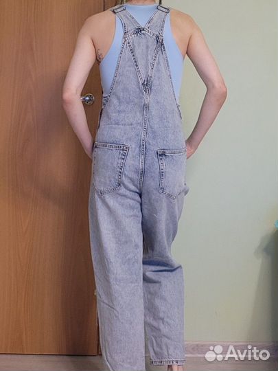 Комбинезон женский джинсовый