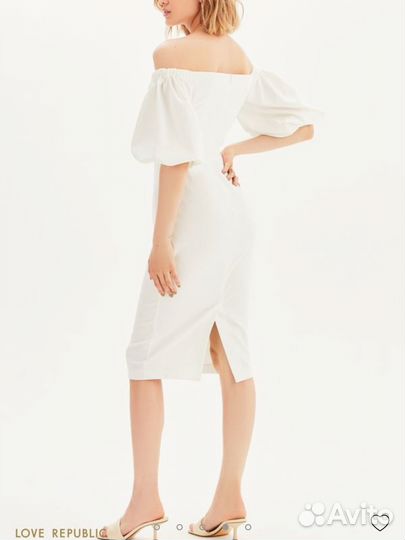 Платье белое